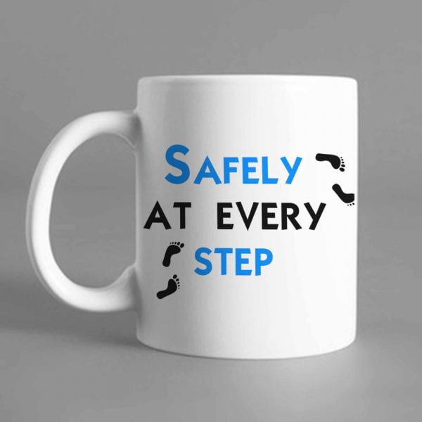 Kubek safely at every step bezpiecznie na każdym kroku