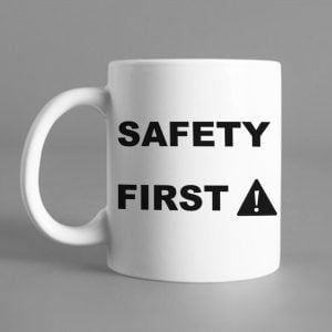 Kubek safety and coffee