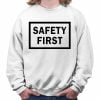 Bluza biała safety first