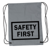 Workoplecak Safety first odblaskowy szary