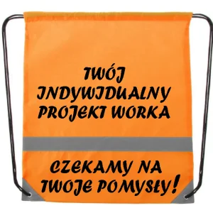 Na obrazku przedstawiony jest pomarańczowy workoplecak z odblaskiem - Workoplecak z odblaskiem BHP Proresult