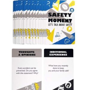 SAFETY MOMENT - Gra BHP Proresult, karty rozmów na temat bezpieczeństwa w języku angielskim